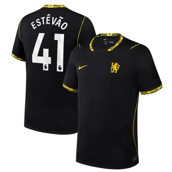 Chelsea Estevao 41 Fodboldtrøje Herre Udebane 26/27 Chelsea Estevao 41 Fodboldtrøje Herre Udebane 26/27