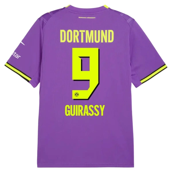 Borussia Dortmund Guirassy 9 Fodboldtrøje Herre Tredje 26/27 Borussia Dortmund Guirassy 9 Fodboldtrøje Herre Tredje 26/27