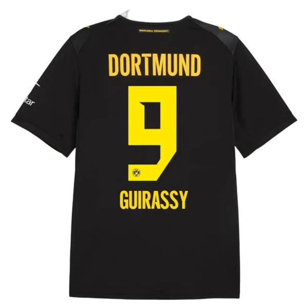 Borussia Dortmund Guirassy 9 Fodboldtrøje Herre Udebane 26/27 Borussia Dortmund Guirassy 9 Fodboldtrøje Herre Udebane 26/27