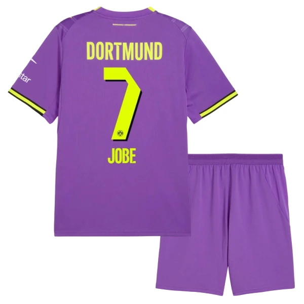 Borussia Dortmund Jobe 7 Fodboldtrøje Børn Tredje 26/27 Borussia Dortmund Jobe 7 Fodboldtrøje Børn Tredje 26/27