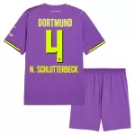 Borussia Dortmund N. Schlotterbeck 4 Fodboldtrøje Børn Tredje 26/27
