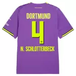 Borussia Dortmund N. Schlotterbeck 4 Fodboldtrøje Herre Tredje 26/27