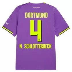 Borussia Dortmund N. Schlotterbeck 4 Fodboldtrøje Herre Tredje 26/27 Borussia Dortmund N. Schlotterbeck 4 Fodboldtrøje Herre Tredje 26/27