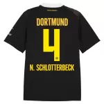 Borussia Dortmund N. Schlotterbeck 4 Fodboldtrøje Herre Udebane 26/27