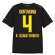 Borussia Dortmund N. Schlotterbeck 4 Fodboldtrøje Herre Udebane 26/27 Borussia Dortmund N. Schlotterbeck 4 Fodboldtrøje Herre Udebane 26/27