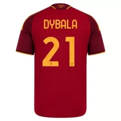 AS Roma Dybala 21 Fodboldtrøje Herre Hjemmebane 26/27