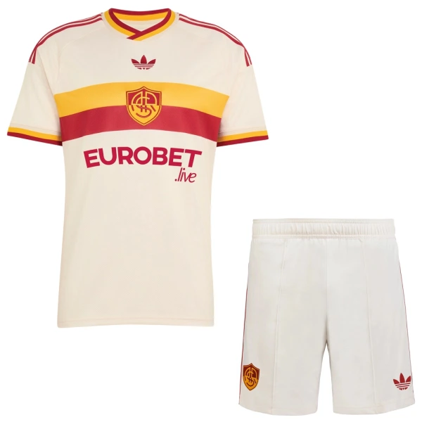 AS Roma Fodboldtrøje Børn Udebane 26/27 AS Roma Fodboldtrøje Børn Udebane 26/27