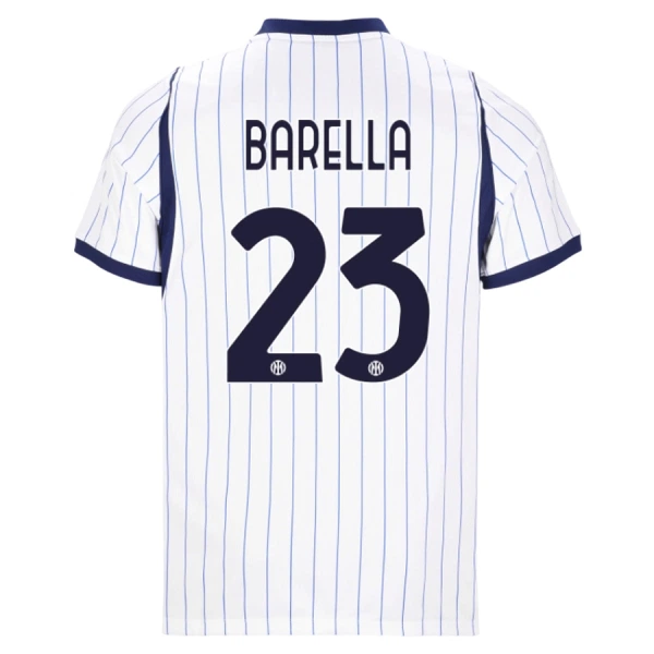 Inter Milan Barella 23 Fodboldtrøje Herre Udebane 26/27 Inter Milan Barella 23 Fodboldtrøje Herre Udebane 26/27