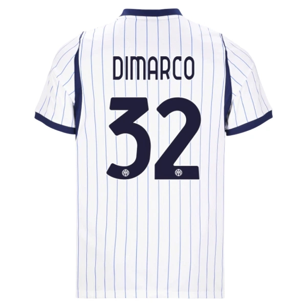 Inter Milan Dimarco 32 Fodboldtrøje Herre Udebane 26/27 Inter Milan Dimarco 32 Fodboldtrøje Herre Udebane 26/27