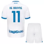 Napoli De Bruyne 11 Fodboldtrøje Børn Udebane 26/27
