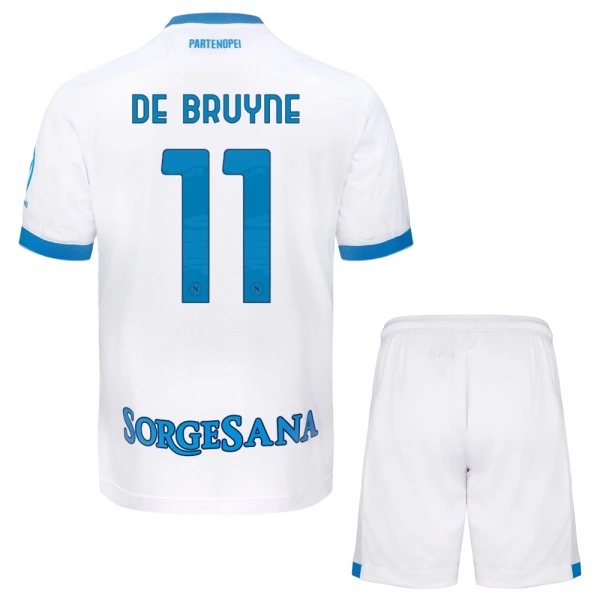 Napoli De Bruyne 11 Fodboldtrøje Børn Udebane 26/27