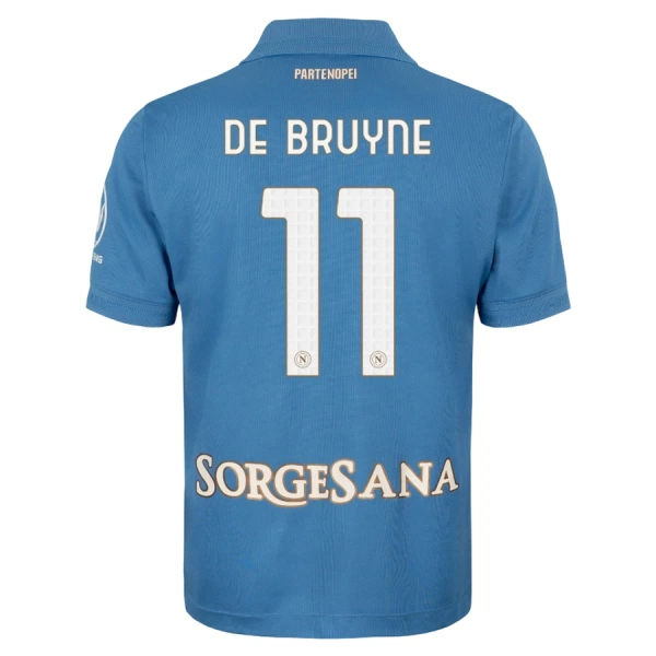 Napoli De Bruyne 11 Fodboldtrøje Herre Hjemmebane 26/27