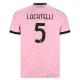 Juventus Locatelli 5 Fodboldtrøje Herre Udebane 26/27 Juventus Locatelli 5 Fodboldtrøje Herre Udebane 26/27