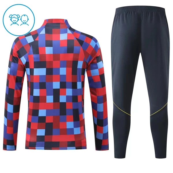Barcelona Trænings sweatshirt sæt Børn 26/27 Rød