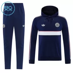 Bayern München Hoodie Trænings sweatshirt sæt Børn 26/27 Navy