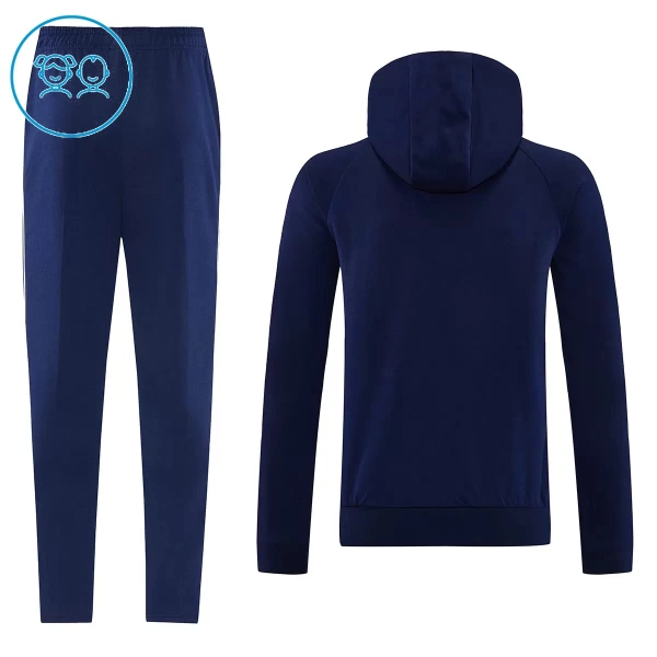 Bayern München Hoodie Trænings sweatshirt sæt Børn 26/27 Navy