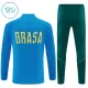 Brasilien Trænings sweatshirt sæt Børn 26/27 Blå