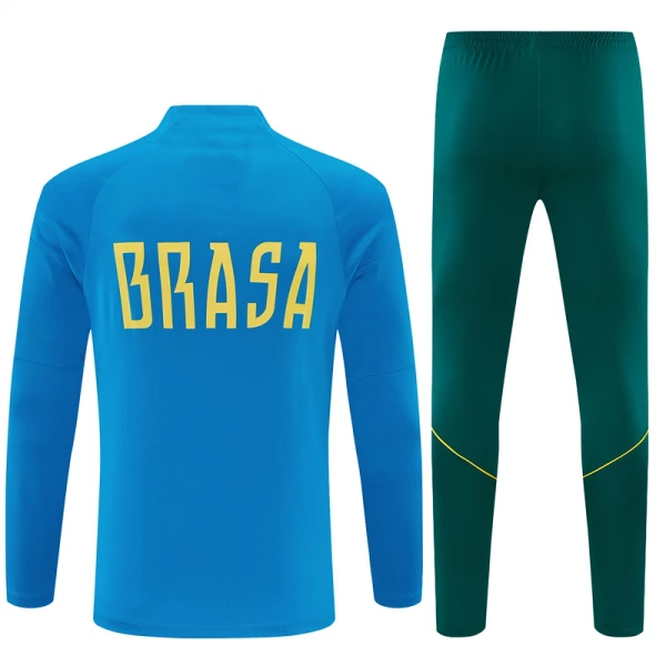 Brasilien Trænings sweatshirt sæt Herre 26/27 Blå