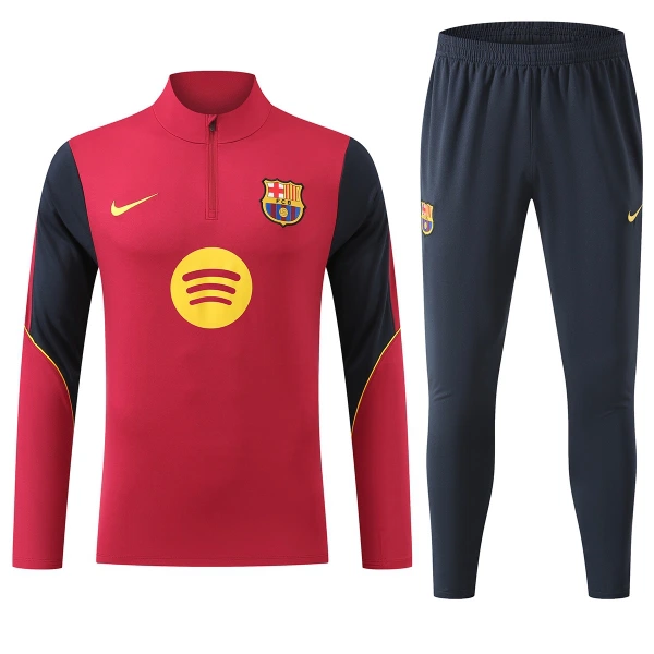 FC Barcelona Trænings sweatshirt sæt Herre 26/27 Rød FC Barcelona Trænings sweatshirt sæt Herre 26/27 Rød