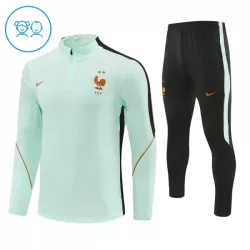 Frankrig Trænings sweatshirt sæt Børn 26/27 Hvid Frankrig Trænings sweatshirt sæt Børn 26/27 Hvid