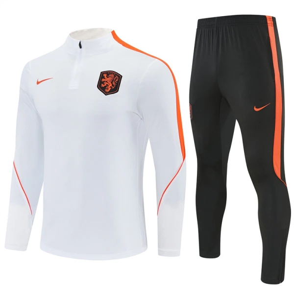 Holland Trænings sweatshirt sæt Herre 26/27 Hvid