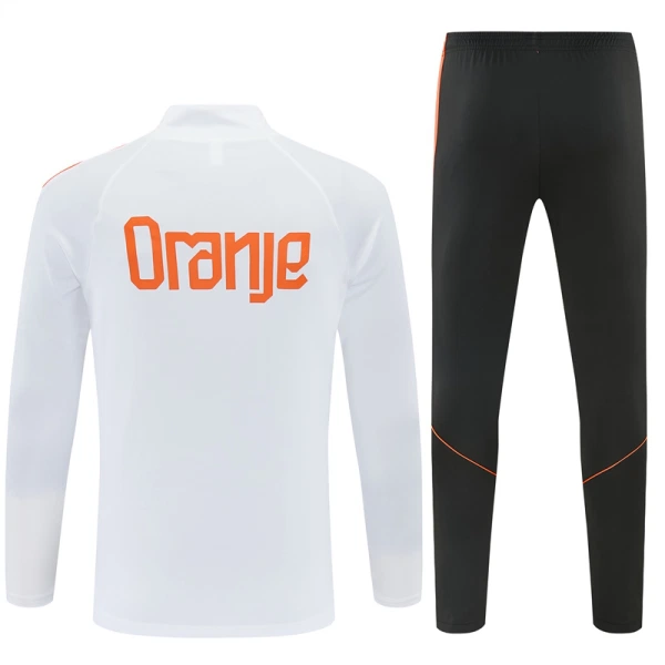 Holland Trænings sweatshirt sæt Herre 26/27 Hvid