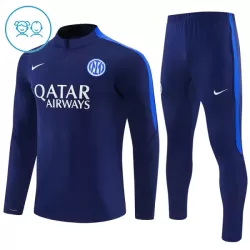 Inter Milan Trænings sweatshirt sæt Børn 26/27 Blå Inter Milan Trænings sweatshirt sæt Børn 26/27 Blå