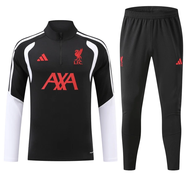 Liverpool Trænings sweatshirt sæt Herre 26/27 Sort Liverpool Trænings sweatshirt sæt Herre 26/27 Sort