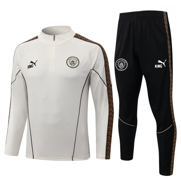 Manchester City Trænings sweatshirt sæt Herre 26/27 Grå Manchester City Trænings sweatshirt sæt Herre 26/27 Grå