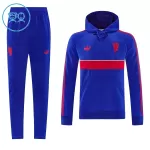 Manchester United Hoodie Trænings sweatshirt sæt Børn 26/27 Blå