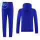 Manchester United Hoodie Trænings sweatshirt sæt Børn 26/27 Blå