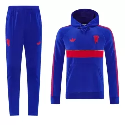 Manchester United Hoodie Trænings sweatshirt sæt Herre 26/27 Blå
