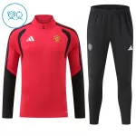 Manchester United Trænings sweatshirt sæt Børn 26/27 Rød