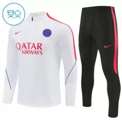 Paris Saint-Germain Trænings sweatshirt sæt Børn 26/27 Hvid