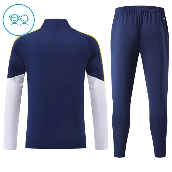 Real Madrid Trænings sweatshirt sæt Børn 26/27 Blå