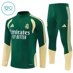 Real Madrid Trænings sweatshirt sæt Børn 26/27 Grøn Real Madrid Trænings sweatshirt sæt Børn 26/27 Grøn