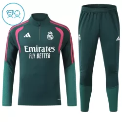 Real Madrid Trænings sweatshirt sæt Børn 26/27 Grøn Real Madrid Trænings sweatshirt sæt Børn 26/27 Grøn