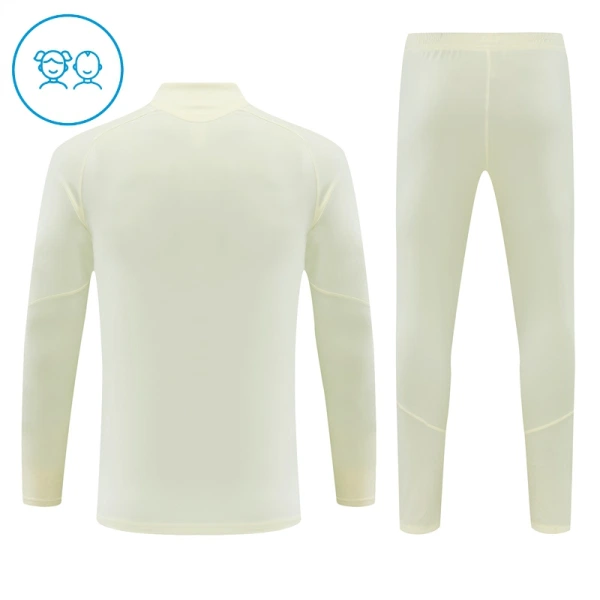 Real Madrid Trænings sweatshirt sæt Børn 26/27 Hvid
