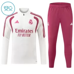 Real Madrid Trænings sweatshirt sæt Børn 26/27 Hvid Real Madrid Trænings sweatshirt sæt Børn 26/27 Hvid