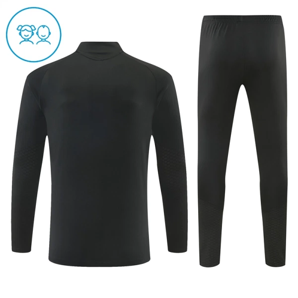 Real Madrid Trænings sweatshirt sæt Børn 26/27 Sort