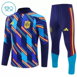 Spanien Trænings sweatshirt sæt Børn 26/27 Blå Spanien Trænings sweatshirt sæt Børn 26/27 Blå