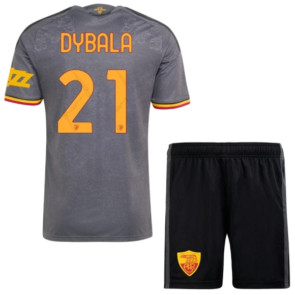 AS Roma Dybala 21 Fodboldtrøje Børn Tredje 26/27 AS Roma Dybala 21 Fodboldtrøje Børn Tredje 26/27