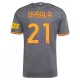 AS Roma Dybala 21 Fodboldtrøje Børn Tredje 26/27