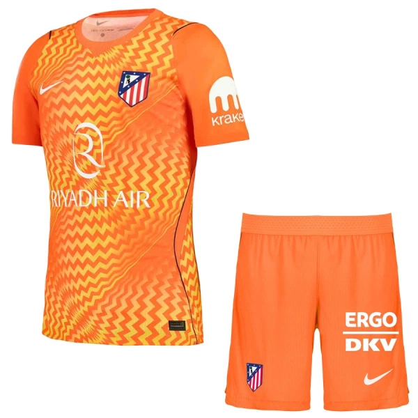 Atlético Madrid Oblak 13 Målmandstrøje Børn 26/27 Orange