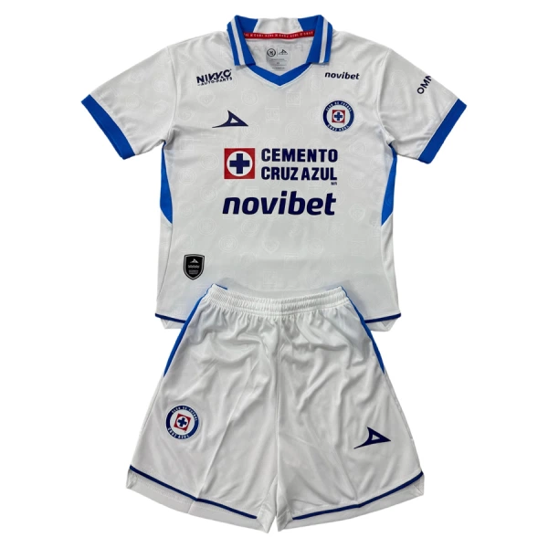 Cruz Azul Fodboldtrøje Børn Udebane 26/27 Cruz Azul Fodboldtrøje Børn Udebane 26/27