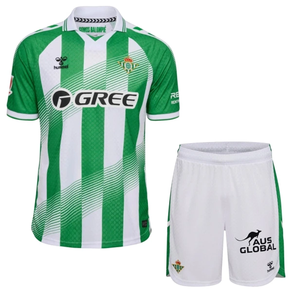 Real Betis Fodboldtrøje Børn Hjemmebane 26/27 Real Betis Fodboldtrøje Børn Hjemmebane 26/27