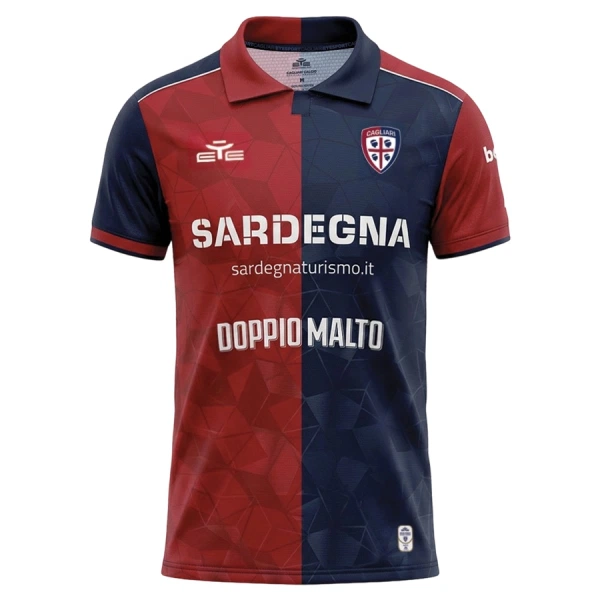 Cagliari Calcio Fodboldtrøje Herre Hjemmebane 26/27 Cagliari Calcio Fodboldtrøje Herre Hjemmebane 26/27