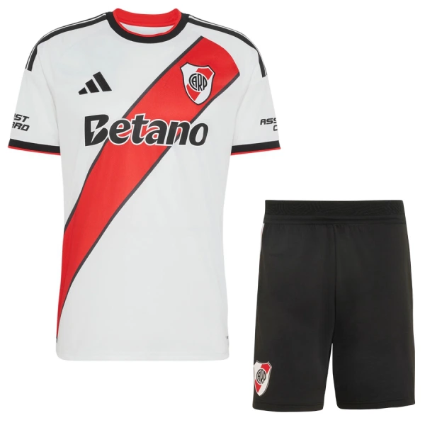 River Plate Fodboldtrøje Børn Hjemmebane 26/27 River Plate Fodboldtrøje Børn Hjemmebane 26/27