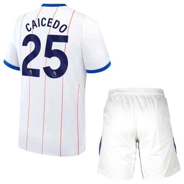 Chelsea Caicedo 25 Fodboldtrøje Børn Tredje 26/27 Chelsea Caicedo 25 Fodboldtrøje Børn Tredje 26/27