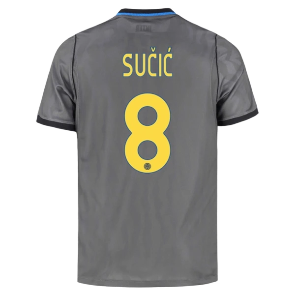 Inter Milan Sucic 8 Fodboldtrøje Herre Tredje 26/27